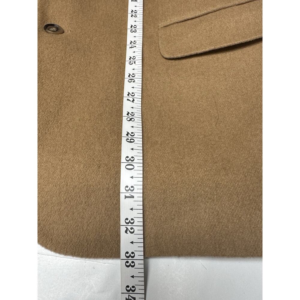 Camel‎ Hair Sport Coat Blazer Men’s 44R Tan Club Room Charter Club - Picture 11 of 12